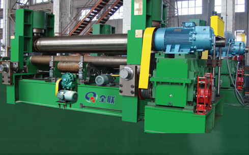 上輥萬(wan)能式三(sān)輥卷闆(pǎn)機