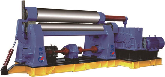 水平(píng)下調式(shì)三輥卷(juàn)闆機