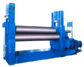 西安(an)液壓對稱式三(san)輥卷闆機