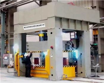 框(kuang)架式SMC液壓(yā)機設備結(jie)構說明