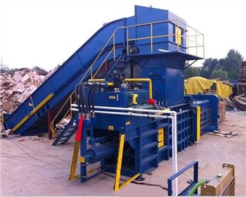 卧式廢(fèi)紙打包機